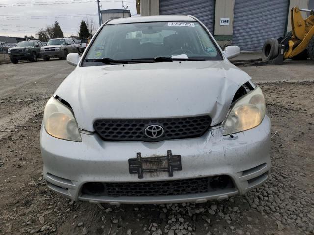 2T1KR32E64C256695 - 2004 TOYOTA COROLLA MA XR SILVER photo 5