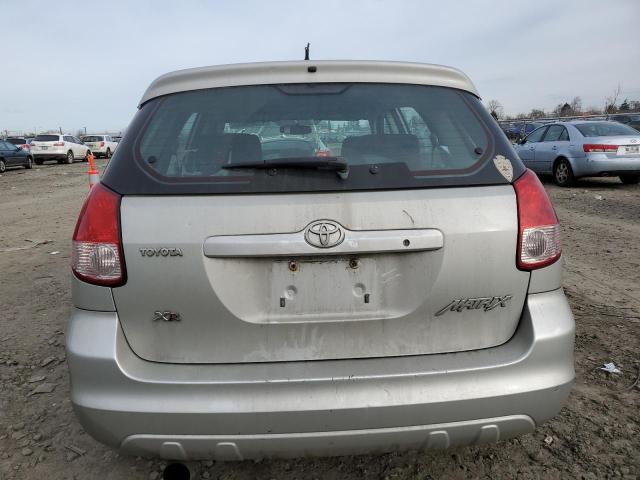 2T1KR32E64C256695 - 2004 TOYOTA COROLLA MA XR SILVER photo 6