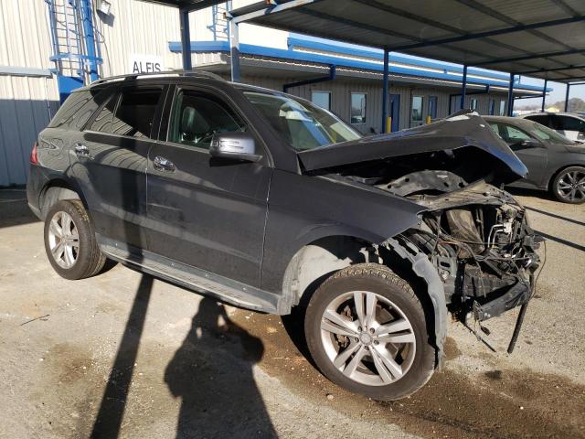 4JGDA5HB2EA418378 - 2014 MERCEDES-BENZ ML 350 4MATIC GRAY photo 4