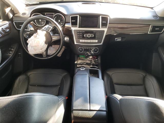 4JGDA5HB2EA418378 - 2014 MERCEDES-BENZ ML 350 4MATIC GRAY photo 8