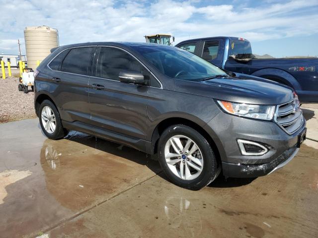 2FMPK4J90HBB57319 - 2017 FORD EDGE SEL GRAY photo 4