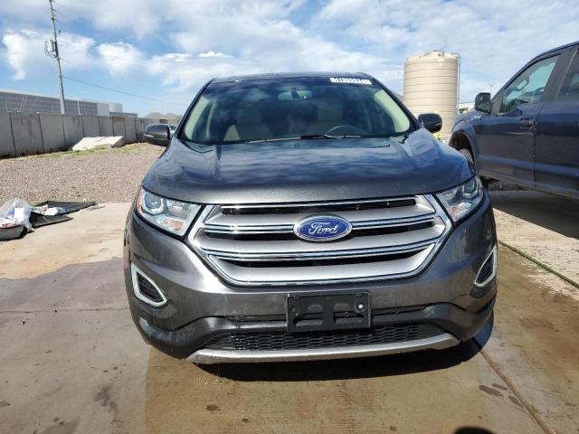 2FMPK4J90HBB57319 - 2017 FORD EDGE SEL GRAY photo 5