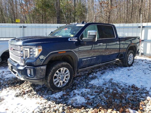 1GT49WEY1NF209888 - 2022 GMC SIERRA K3500 DENALI BLUE photo 1