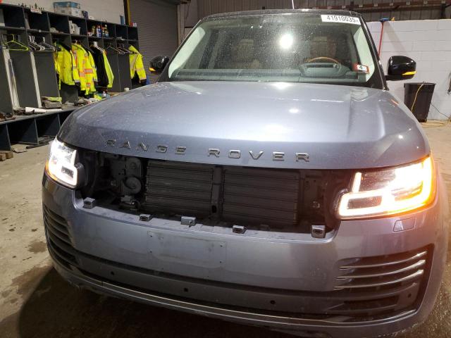 SALGV2RE2JA503320 - 2018 LAND ROVER RANGE ROVE AUTOBIOGRAPHY BLUE photo 5