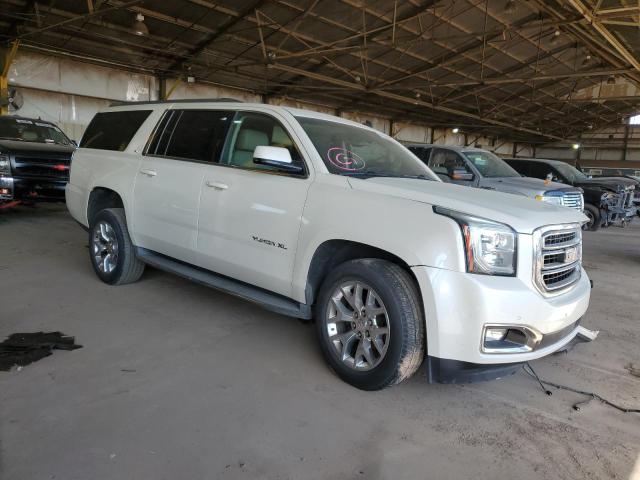 1GKS1HKC1FR163700 - 2015 GMC YUKON XL C1500 SLT WHITE photo 4