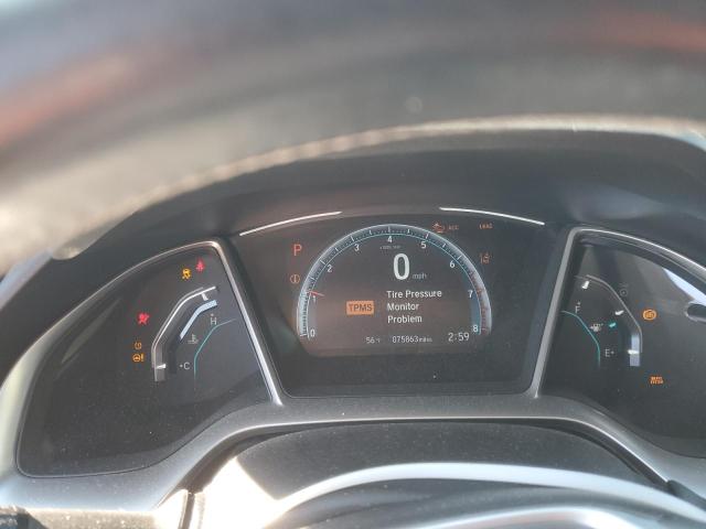 19XFC1F75KE016118 - 2019 HONDA CIVIC EXL შავი ფოტო 9