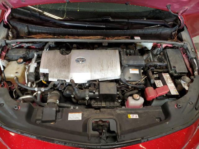 JTDKARFP0K3113334 - 2019 TOYOTA PRIUS PRIM 红色 照片 11