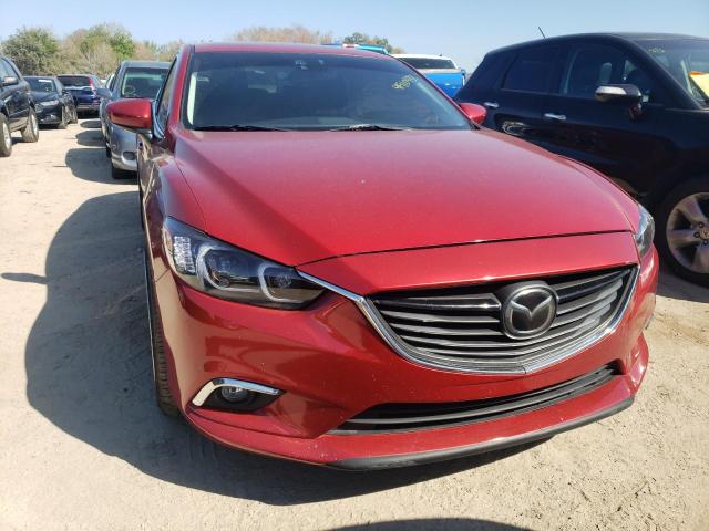 JM1GJ1W69E1119230 - 2014 MAZDA 6 GRAND TOURING RED photo 5