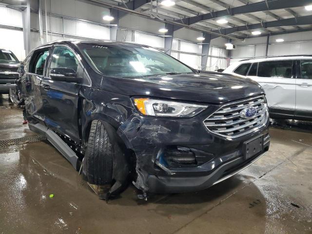 2FMPK4J90KBC60859 - 2019 FORD EDGE SEL BLACK photo 4