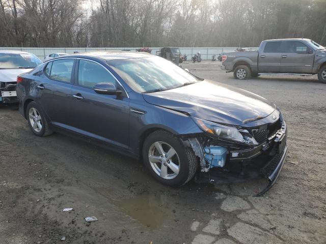 5XXGM4A79FG476552 - 2015 KIA OPTIMA LX BLUE photo 4