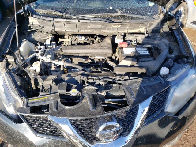 5N1AT2MV7FC830989 - 2015 NISSAN ROGUE S BLACK photo 12