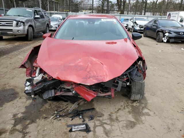 2T1BURHE8HC866645 - 2017 TOYOTA COROLLA L RED photo 5