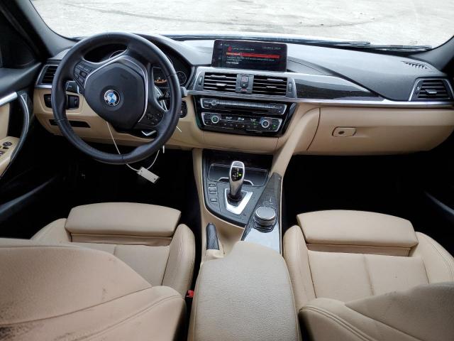 WBA8B9C53JEE80791 - 2018 BMW 330I I BLUE photo 8