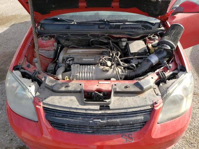 1G1AP18P677227534 - 2007 CHEVROLET COBALT SS RED photo 11