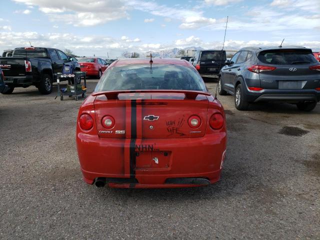 1G1AP18P677227534 - 2007 CHEVROLET COBALT SS RED photo 6