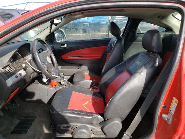 1G1AP18P677227534 - 2007 CHEVROLET COBALT SS RED photo 7