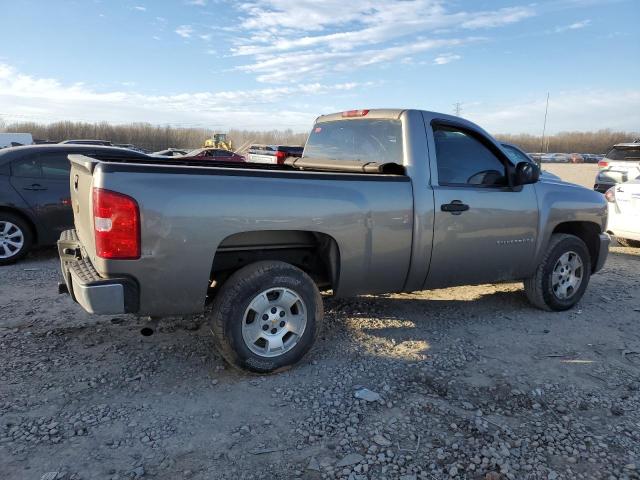 1GCEC14C07Z517621 - 2007 CHEVROLET SILVERADO C1500 SILVER photo 3