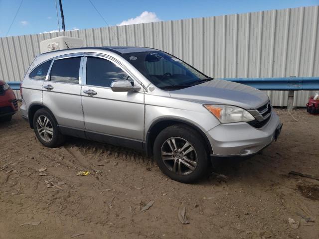 JHLRE4H73AC015189 - 2010 HONDA CR-V EXL SILVER photo 4