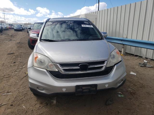 JHLRE4H73AC015189 - 2010 HONDA CR-V EXL SILVER photo 5