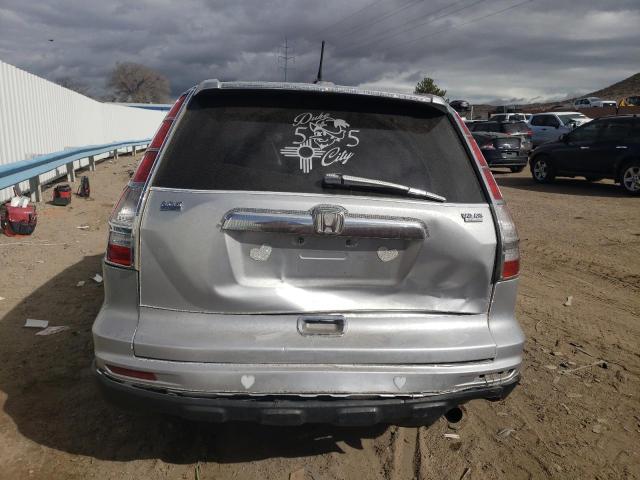 JHLRE4H73AC015189 - 2010 HONDA CR-V EXL SILVER photo 6