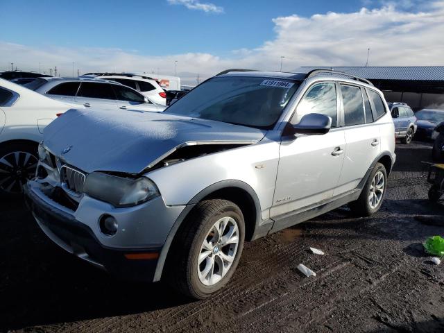 WBXPC9C45AWJ31788 - 2010 BMW X3 XDRIVE30I SILVER photo 1