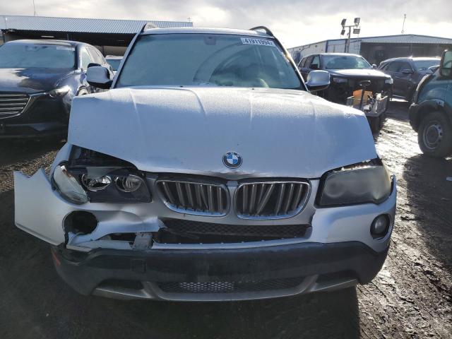 WBXPC9C45AWJ31788 - 2010 BMW X3 XDRIVE30I SILVER photo 5