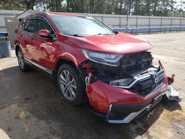 5J6RW1H90LL001550 - 2020 HONDA CR-V TOURING RED photo 4