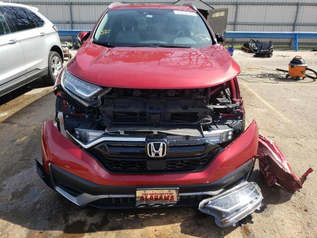 5J6RW1H90LL001550 - 2020 HONDA CR-V TOURING RED photo 5