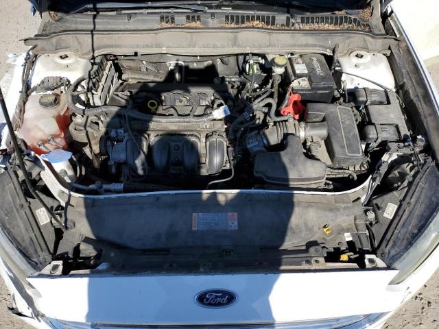 3FA6P0G7XGR255344 - 2016 FORD FUSION S WHITE photo 11