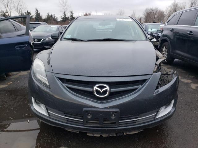 1YVHZ8DHXC5M43393 - 2012 MAZDA 6 I GRAY photo 5