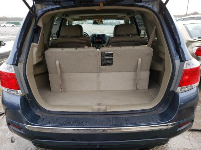 5TDZK3EH0DS123074 - 2013 TOYOTA HIGHLANDER BASE أزرق صورة 6