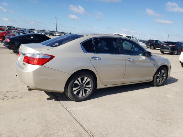 1HGCR2F3XDA131891 - 2013 HONDA ACCORD LX TAN photo 3