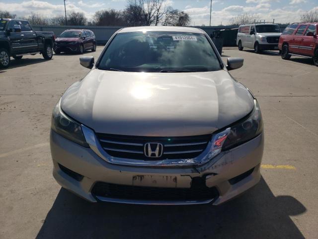 1HGCR2F3XDA131891 - 2013 HONDA ACCORD LX TAN photo 5