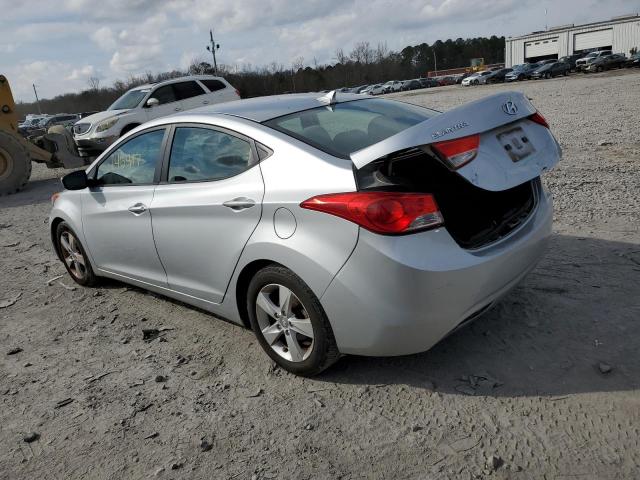 5NPDH4AE2DH415048 - 2013 HYUNDAI ELANTRA GLS SILVER photo 2