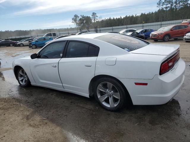 2C3CDXAG7EH358645 - 2014 DODGE CHARGER POLICE WHITE photo 2