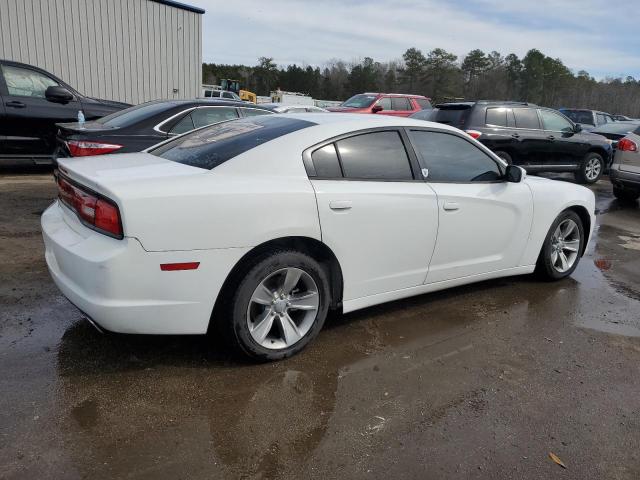 2C3CDXAG7EH358645 - 2014 DODGE CHARGER POLICE WHITE photo 3
