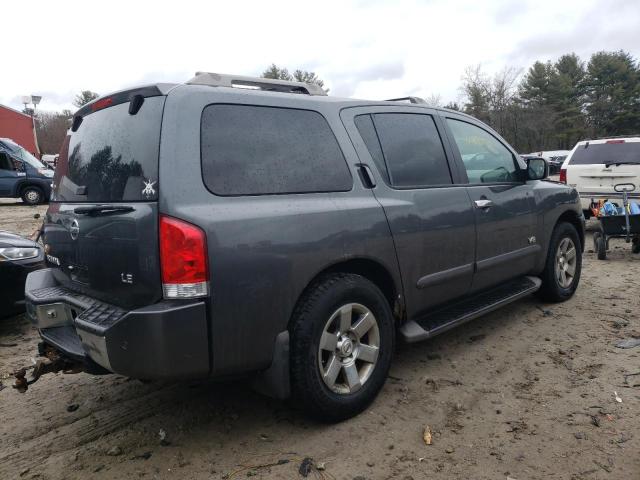 5N1AA08C47N713430 - 2007 NISSAN ARMADA SE GRAY photo 3