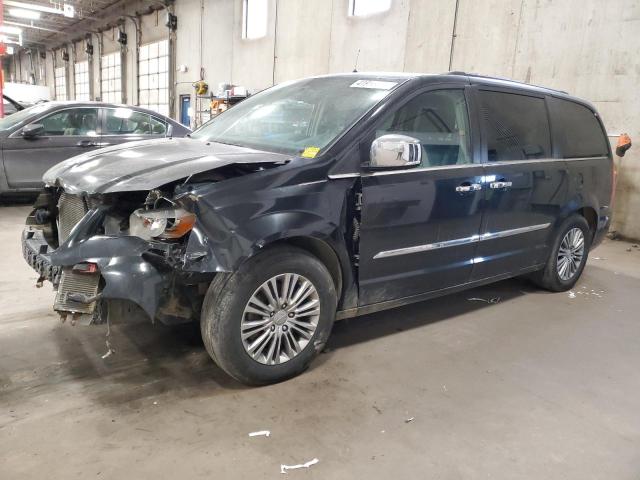 2C4RC1CGXER454511 - 2014 CHRYSLER TOWN & COU TOURING L BLACK photo 1