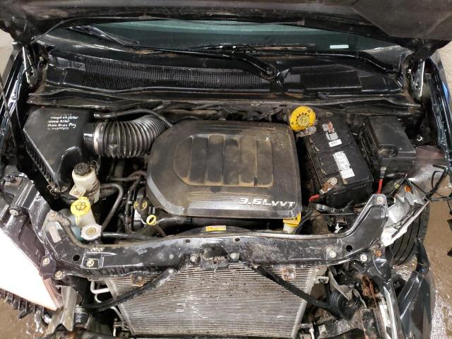 2C4RC1CGXER454511 - 2014 CHRYSLER TOWN & COU TOURING L BLACK photo 12