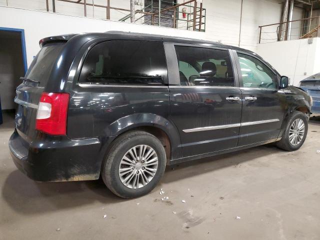 2C4RC1CGXER454511 - 2014 CHRYSLER TOWN & COU TOURING L BLACK photo 3