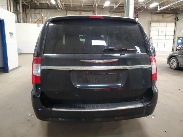 2C4RC1CGXER454511 - 2014 CHRYSLER TOWN & COU TOURING L BLACK photo 6