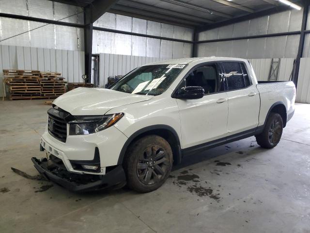 5FPYK3F15NB019562 - 2022 HONDA RIDGELINE SPORT WHITE photo 1