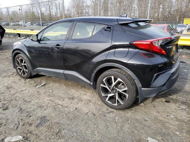 JTNKHMBX1K1012122 - 2019 TOYOTA C-HR XLE BLACK photo 2