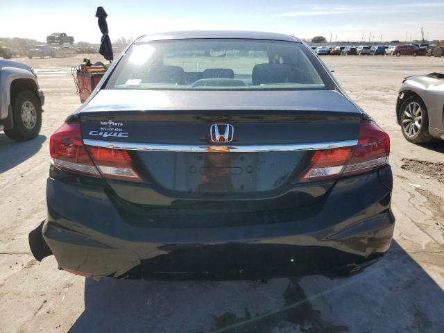 2HGFB2F51EH526497 - 2014 HONDA CIVIC LX BLACK photo 6