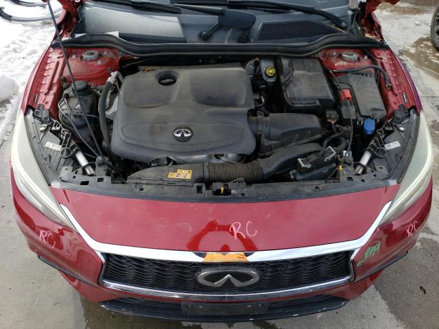 SJKCH5CP9HA026370 - 2017 INFINITI QX30 BASE RED photo 11