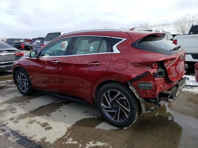 SJKCH5CP9HA026370 - 2017 INFINITI QX30 BASE RED photo 2