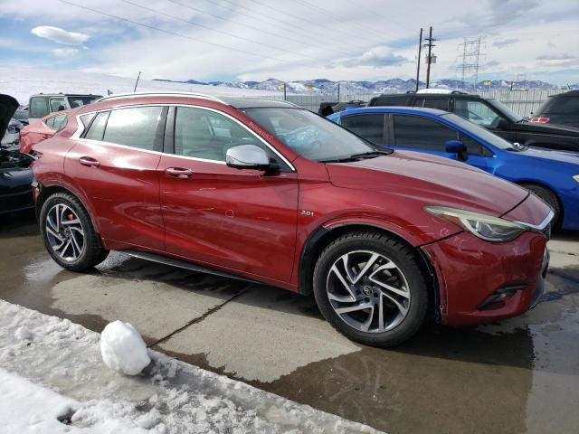 SJKCH5CP9HA026370 - 2017 INFINITI QX30 BASE RED photo 4