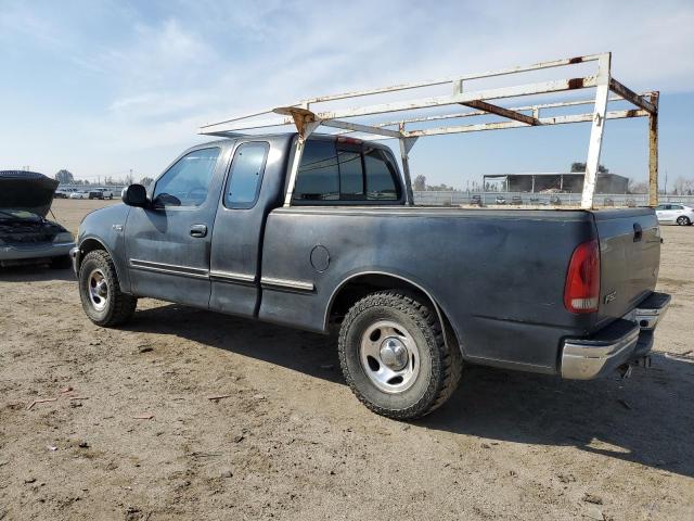 1FTDX1763VND44719 - 1997 FORD F-150 BLACK photo 2