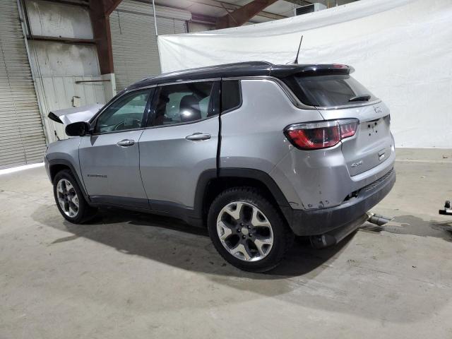 3C4NJDCB3KT787524 - 2019 JEEP COMPASS LIMITED SILVER photo 2