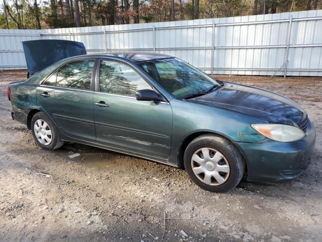 4T1BE32K12U523142 - 2002 TOYOTA CAMRY CHARCOAL photo 4